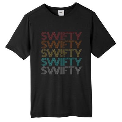 Retro Vintage Swifty Gift Tall Fusion ChromaSoft Performance T-Shirt