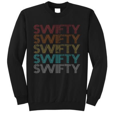 Retro Vintage Swifty Gift Tall Sweatshirt