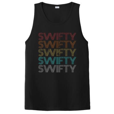 Retro Vintage Swifty Gift PosiCharge Competitor Tank