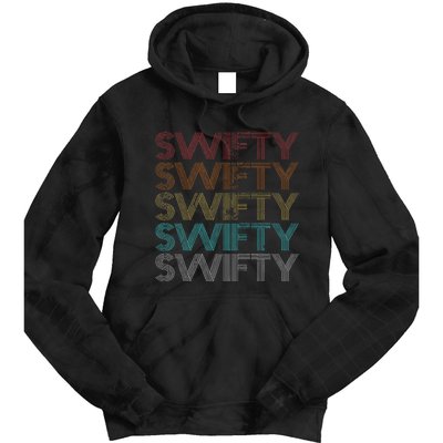 Retro Vintage Swifty Gift Tie Dye Hoodie