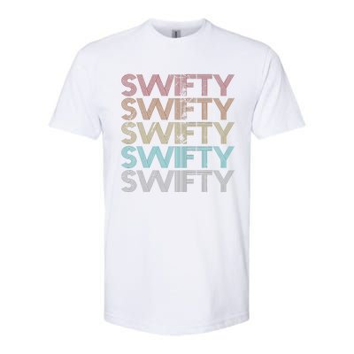 Retro Vintage Swifty Gift Softstyle CVC T-Shirt