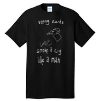 Rat Vaping Sucks Smoke A Cig Like A Man Tall T-Shirt