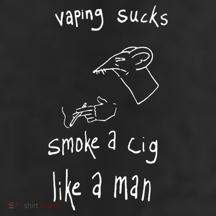 Rat Vaping Sucks Smoke A Cig Like A Man 11oz C Handle Ceramic Mug