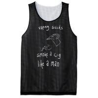 Rat Vaping Sucks Smoke A Cig Like A Man Mesh Reversible Basketball Jersey Tank