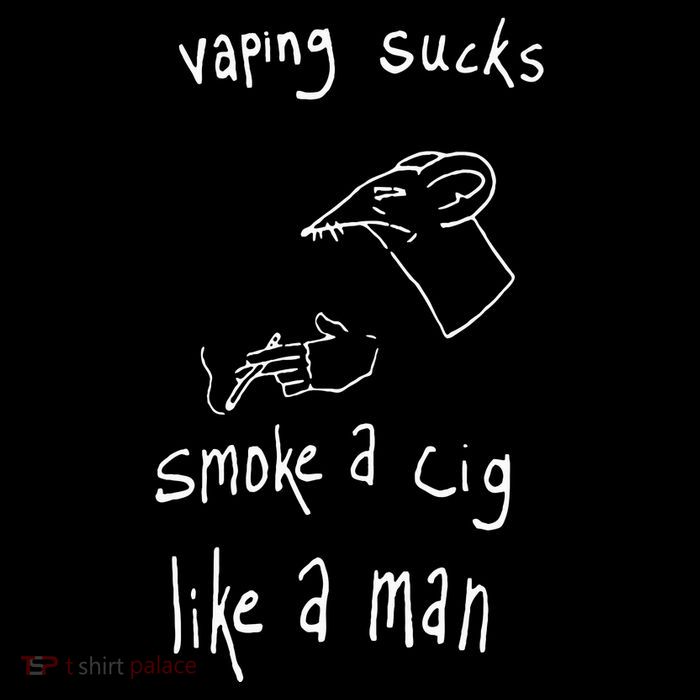 Rat Vaping Sucks Smoke A Cig Like A Man Mousepad