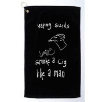 Rat Vaping Sucks Smoke A Cig Like A Man Golf Towel