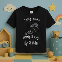 Rat Vaping Sucks Smoke A Cig Like A Man Toddler T-Shirt