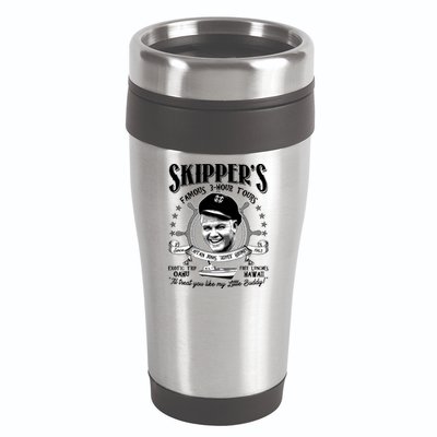 Retro Vintage Skipper's Famous 3Hour Tours 16oz Travel Tumbler