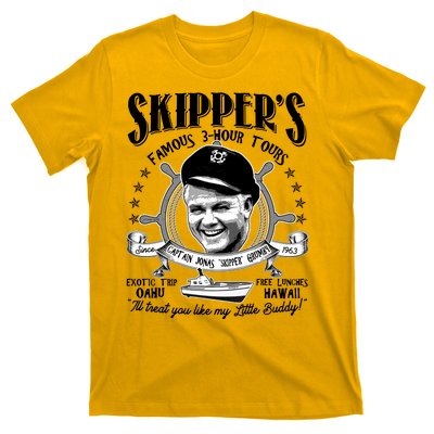 Retro Vintage Skipper's Famous 3Hour Tours T-Shirt