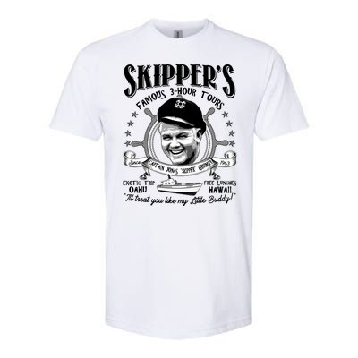 Retro Vintage Skipper's Famous 3Hour Tours Softstyle CVC T-Shirt