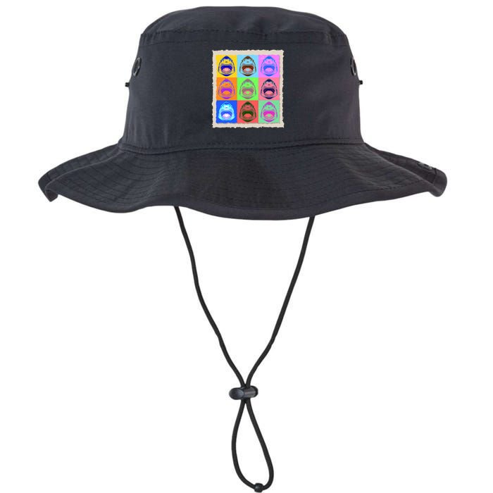 Retro Vintage Shark Attack Pop Art Poster Bucket Hat