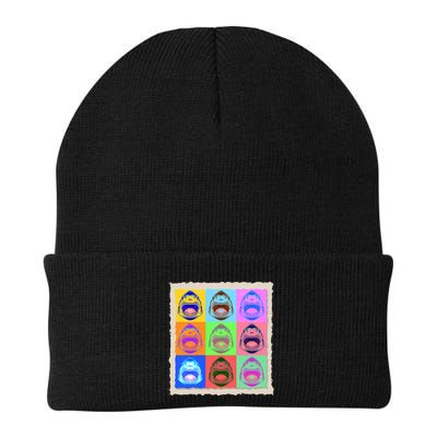 Retro Vintage Shark Attack Pop Art Poster Beanie