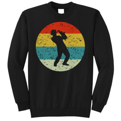 Retro Vintage Saxophone Sweatshirt