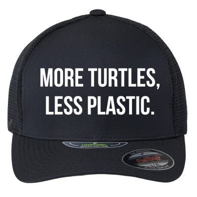 Retro Vintage Skip The Straw Save A Turtle Funny Sea Animal Meaningful Gift Flexfit Unipanel Trucker Cap