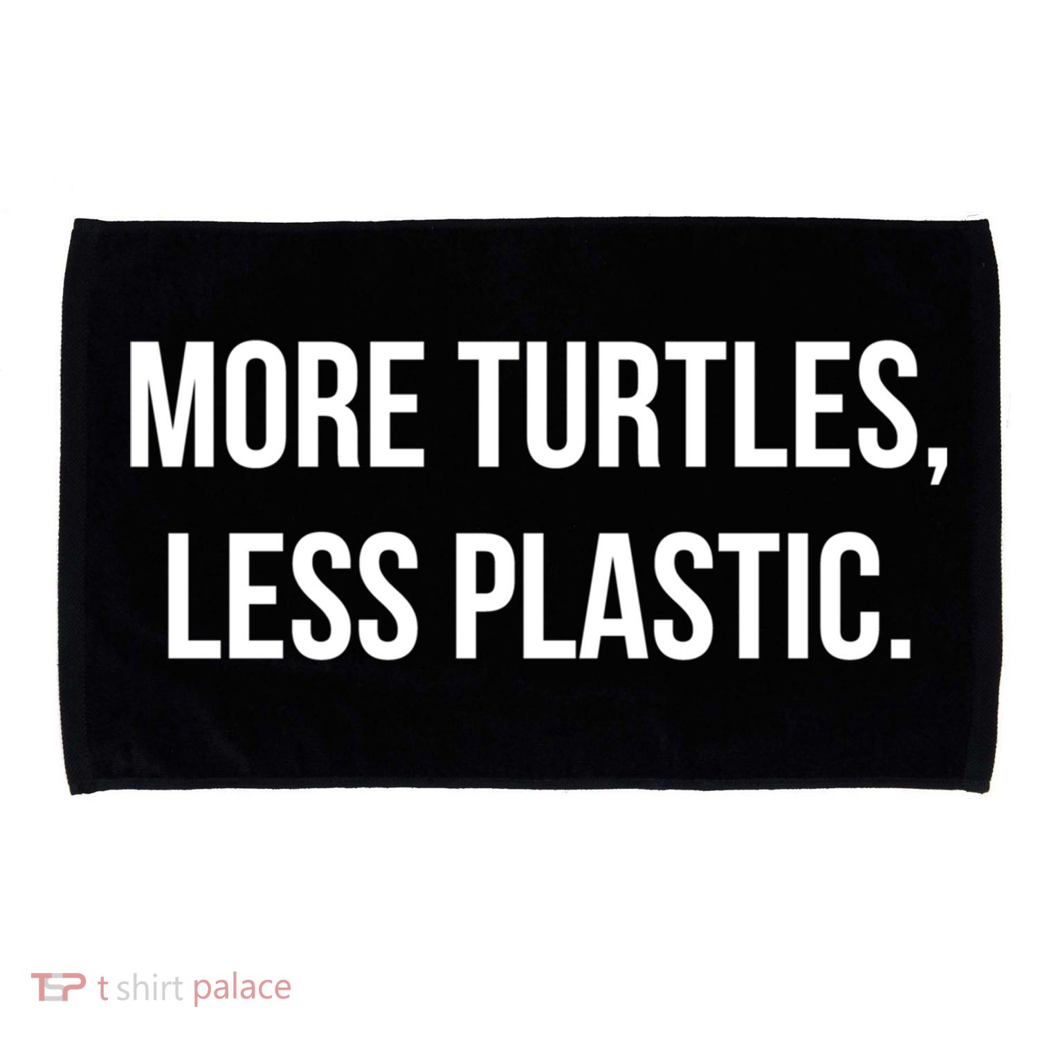 Retro Vintage Skip The Straw Save A Turtle Funny Sea Animal Meaningful Gift Microfiber Hand Towel
