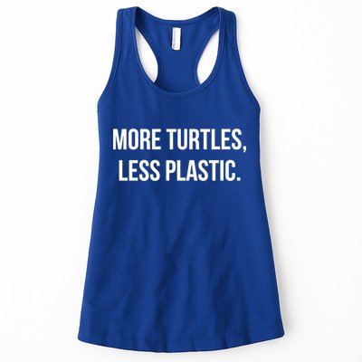 Retro Vintage Skip The Straw Save A Turtle Funny Sea Animal Meaningful Gift Womens Tank Top