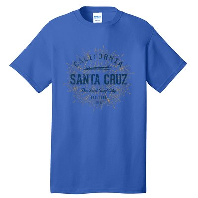 Retro Vintage Santa Cruz Gift Tall T-Shirt