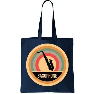 Retro Vintage Saxophone For Saxophonists Tote Bag