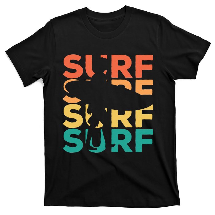 Retro Vintage Surfing Gift For Surfers T-Shirt