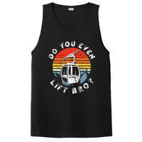 Retro Vintage Ski Do You Even Lift Bro PosiCharge Competitor Tank