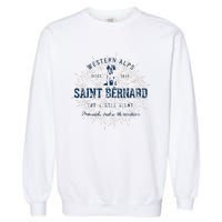 Retro Vintage Saint Bernard Garment-Dyed Sweatshirt