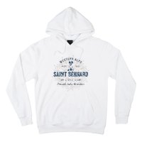 Retro Vintage Saint Bernard Hoodie