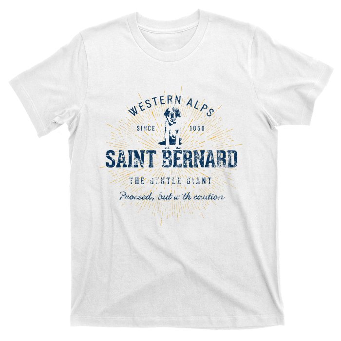 Retro Vintage Saint Bernard T-Shirt