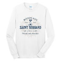 Retro Vintage Saint Bernard Tall Long Sleeve T-Shirt