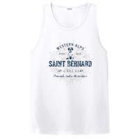 Retro Vintage Saint Bernard PosiCharge Competitor Tank