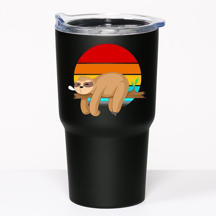 Retro Vintage Sloth Tumbler