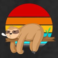 Retro Vintage Sloth Tumbler
