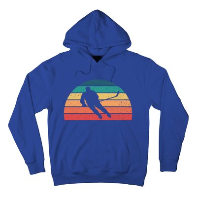 Retro Vintage Style Hockey Players Gift Hoodie