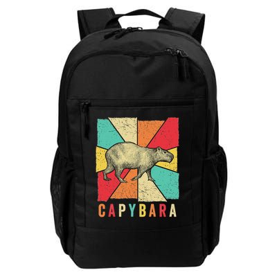 Retro Vintage Style Capybara Design Capybara Backpack