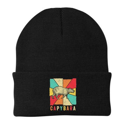 Retro Vintage Style Capybara Design Capybara Beanie
