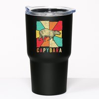 Retro Vintage Style Capybara Design Capybara Tumbler
