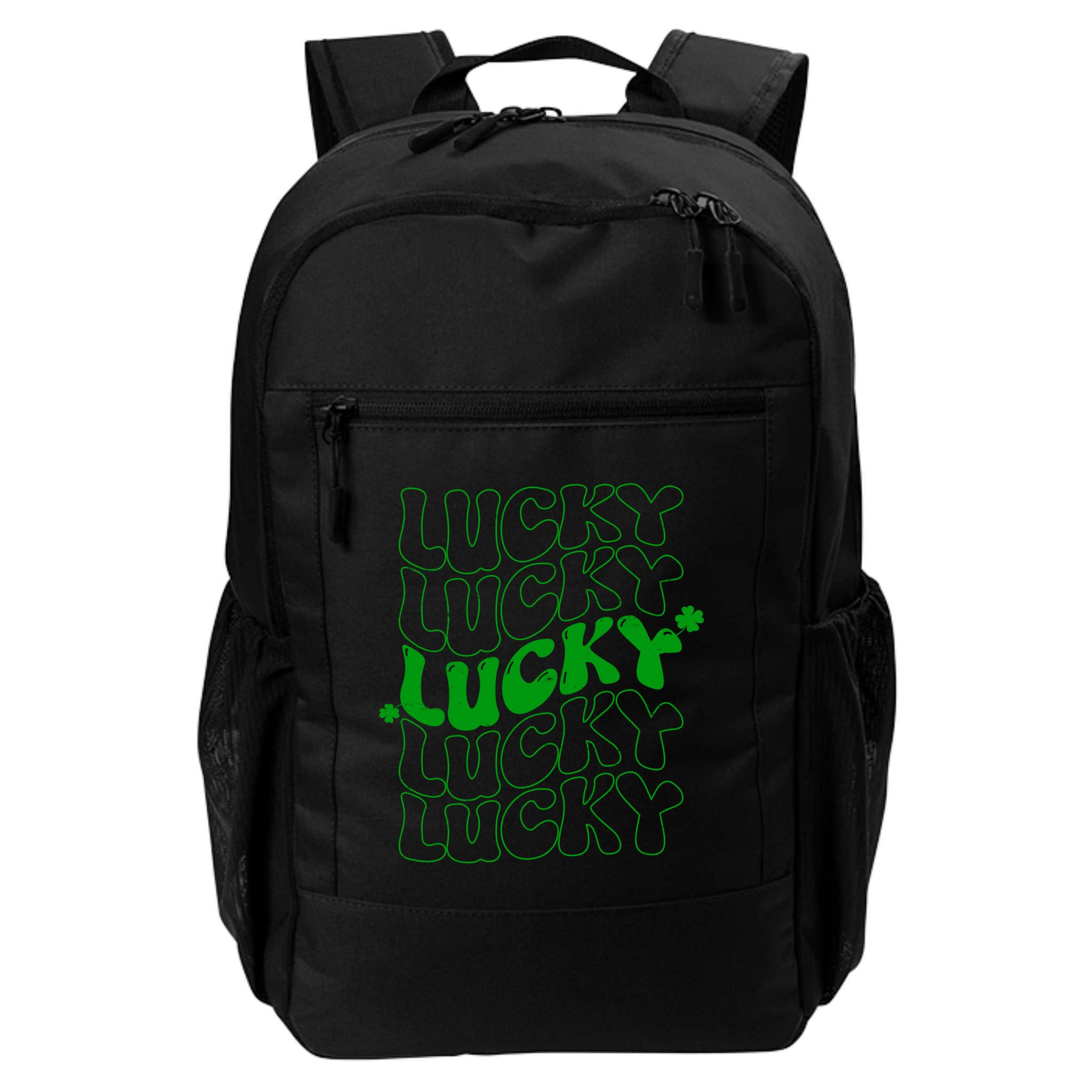 Retro Vintage St Patricks Day Lucky Backpack