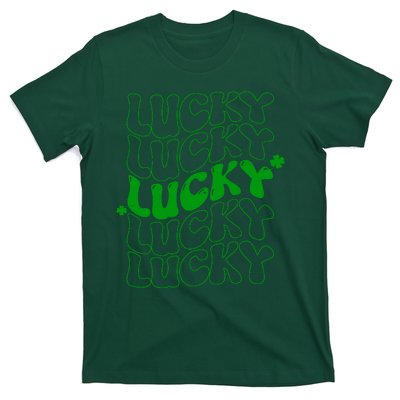 Retro Vintage St Patricks Day Lucky T-Shirt