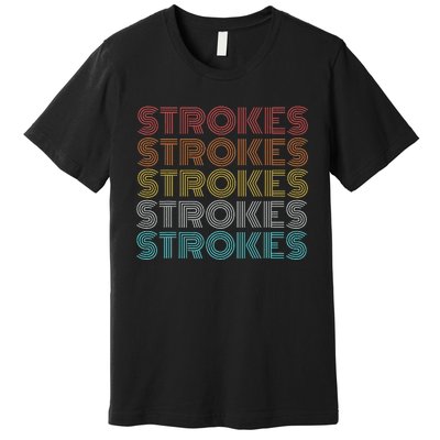 Retro Vintage Strokes Premium T-Shirt