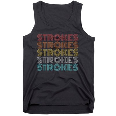 Retro Vintage Strokes Tank Top