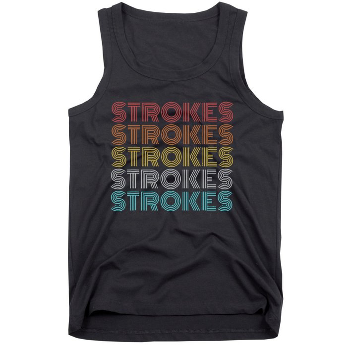 Retro Vintage Strokes Tank Top