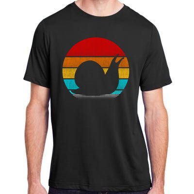 Retro Vintage Snail Adult ChromaSoft Performance T-Shirt