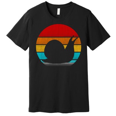 Retro Vintage Snail Premium T-Shirt