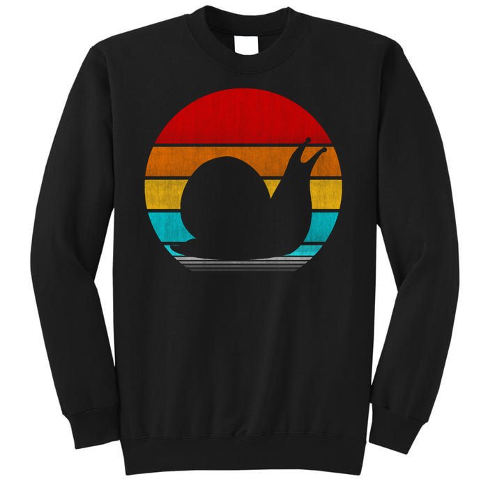 Retro Vintage Snail Tall Sweatshirt