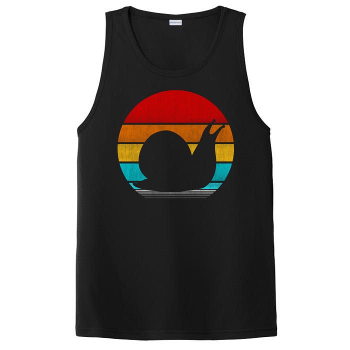 Retro Vintage Snail PosiCharge Competitor Tank