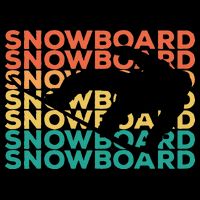 Retro Vintage Snowboarding Gift For Snowboarders Kids T-Shirt