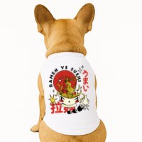 Ramen Vs Sushi Retro Japanese Food Doggie Tank