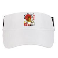 Ramen Vs Sushi Retro Japanese Food Adult Drive Performance Visor