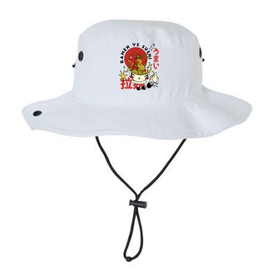 Ramen Vs Sushi Retro Japanese Food Bucket Hat