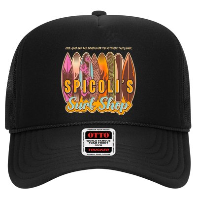 Retro Vintage Spicolis Surf Shop Trucker Hat