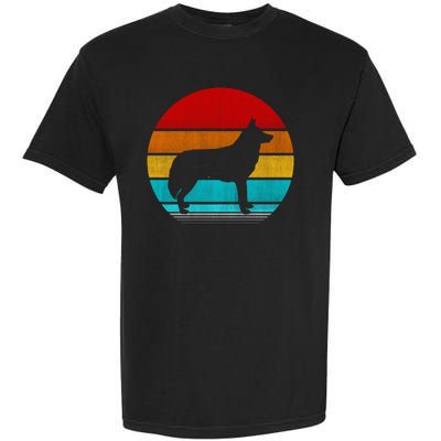 Retro Vintage Siberian Husky Garment-Dyed Heavyweight T-Shirt